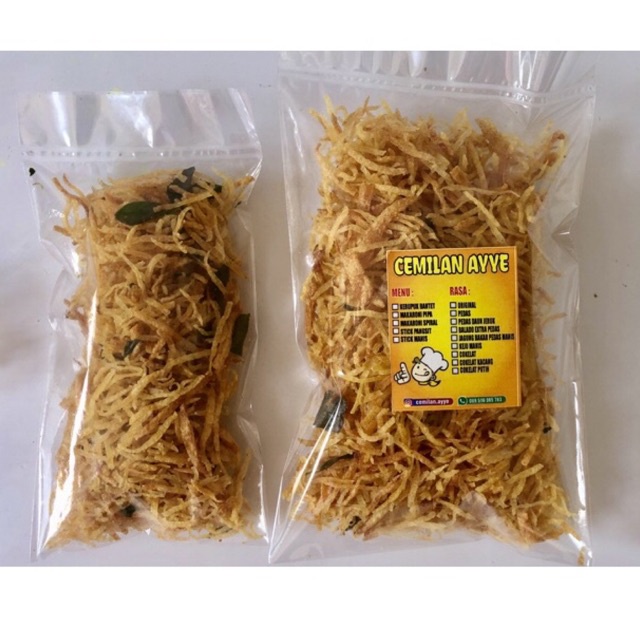 

100 GRAM KENTANG MUSTOFA ORIGINAL / STICK / STIK GURIH ASIN ENAK