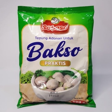 

Tepung Adonan Bakso SoBaso Praktis 500gr