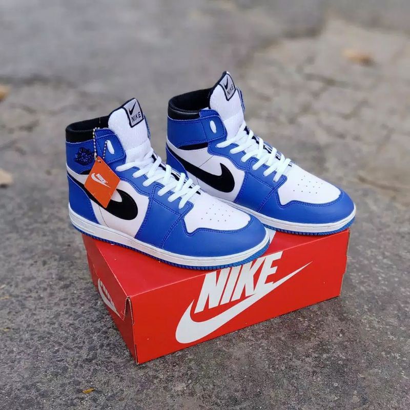 SEPATU Air 1 Retro High Royal Toe Original  Shoes //Sepatu Anak SIZE 34-43-4