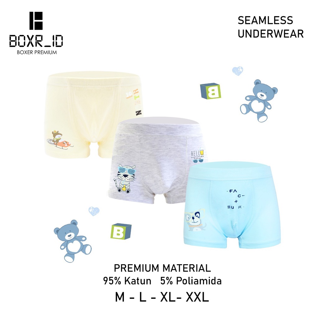 Celana Dalam Anak 3 PCS Kantun Premium