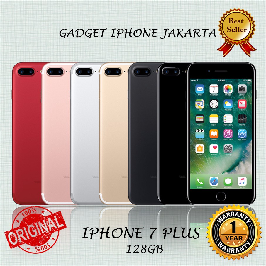IPHONE 7 PLUS 128GB ORIGINAL BERGARANSI  Shopee Indonesia
