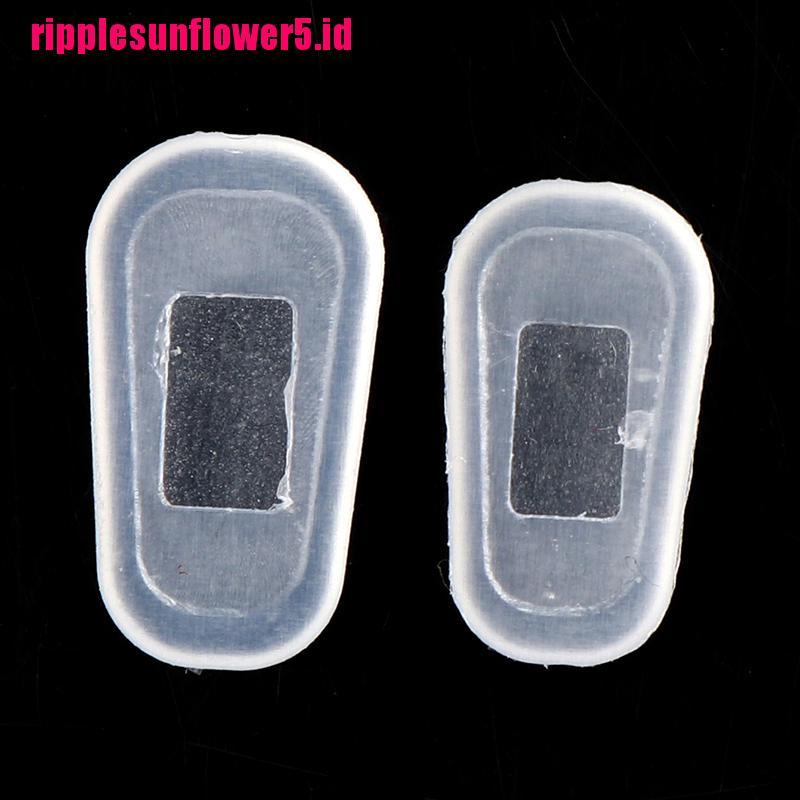 1 Pairs Embedding Anti-slip Silicone Nose Pads For Eyeglasses Glasses Spectacles，