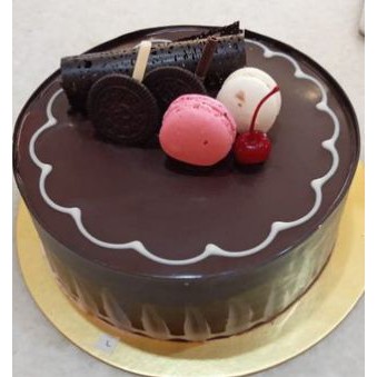 

Kue Ulang Tahun Ultah - Black Forest Macaron - Free Kartu Ucapan