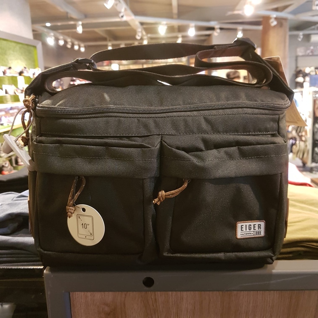 Tas Selempang Original Varsity Shouler 8L - Olive