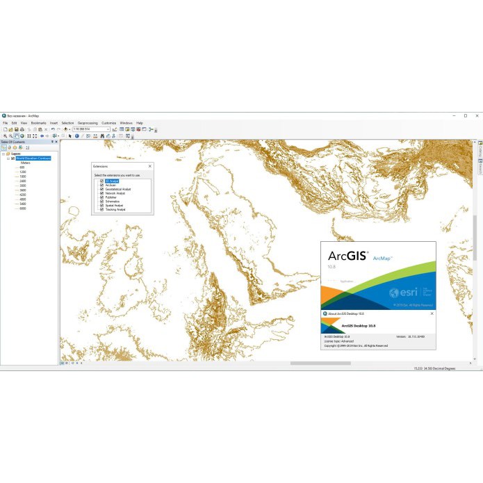 ArcGIS Desktop 10.8.2 + Extention Full Version Lisensi Lifetime + Panduan Install