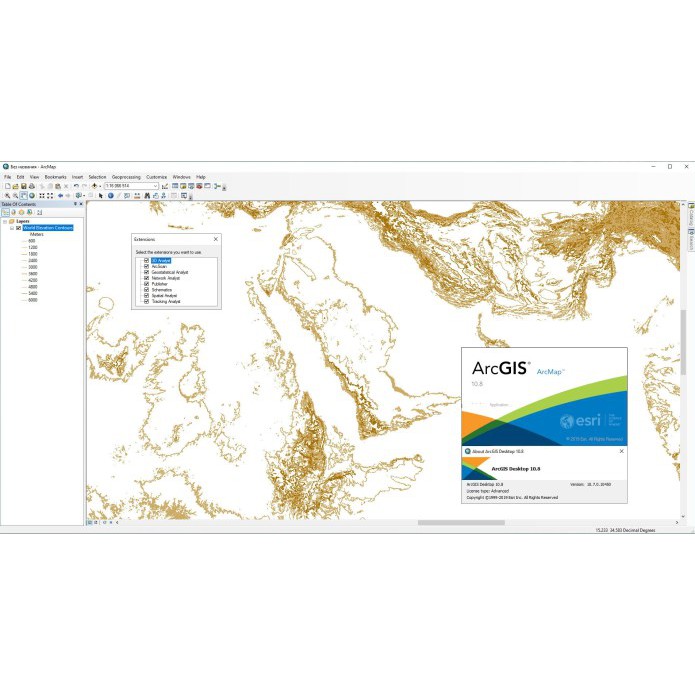 ArcGIS Desktop 10.8.2 + Extention Full Version Lisensi Lifetime + Panduan Install