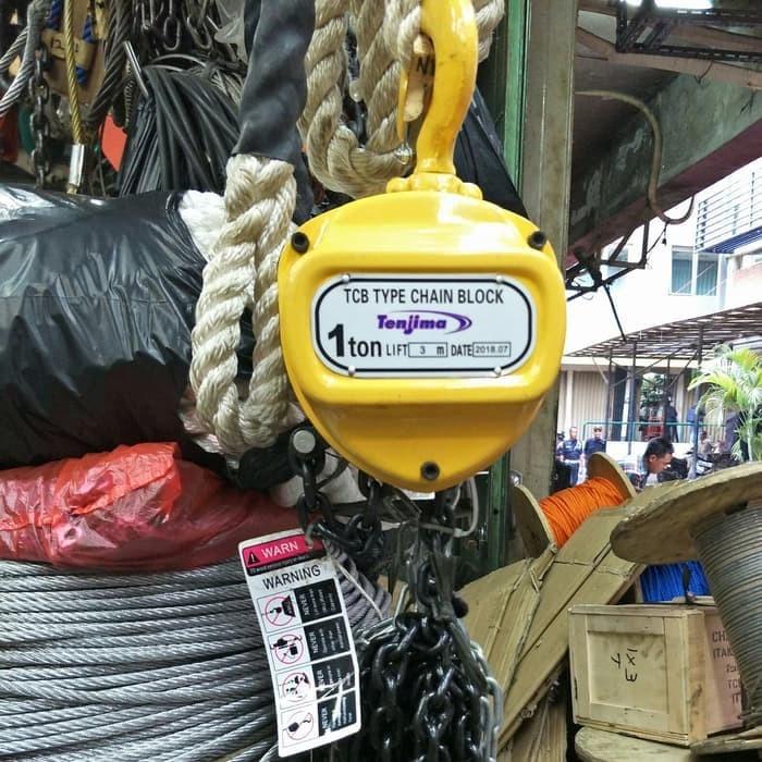 Chain | Original Takel Takle Chainblock Chain Block Hoist 1 Ton 5 Meter Katrol