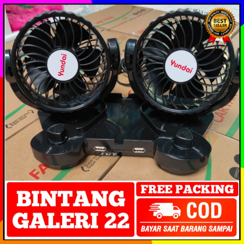 Meimeila Kipas Angin Yundai 12/24V Usb Charger/Kipas Mobil Zuma 12V/Kipas Angin Mobil 12Volt Bisa