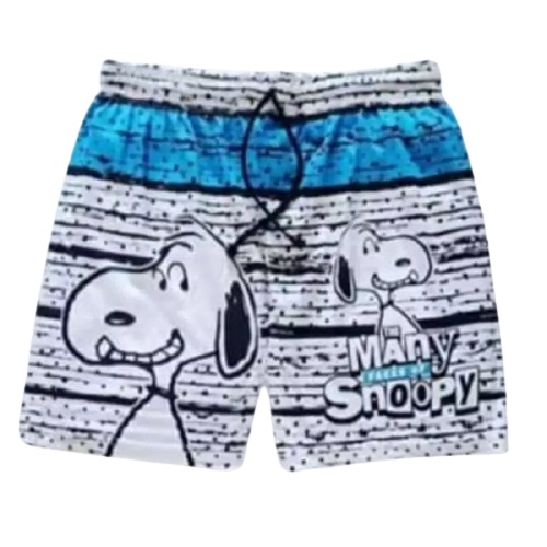 BEST SELLER 1 - BOXER PRIA WANITA| CELANA DALAM PENDEK KOLOR BOXSER PANTAI BAHAN KATUN BOKSER DISTRO SURFING PREMIUM PANTAI SANTAI RENANG COWOK PRIA WANITA CEWEK LAKI LAKI COWO PEREMPUAN REMAJA DEWASA-Snoopy Biru