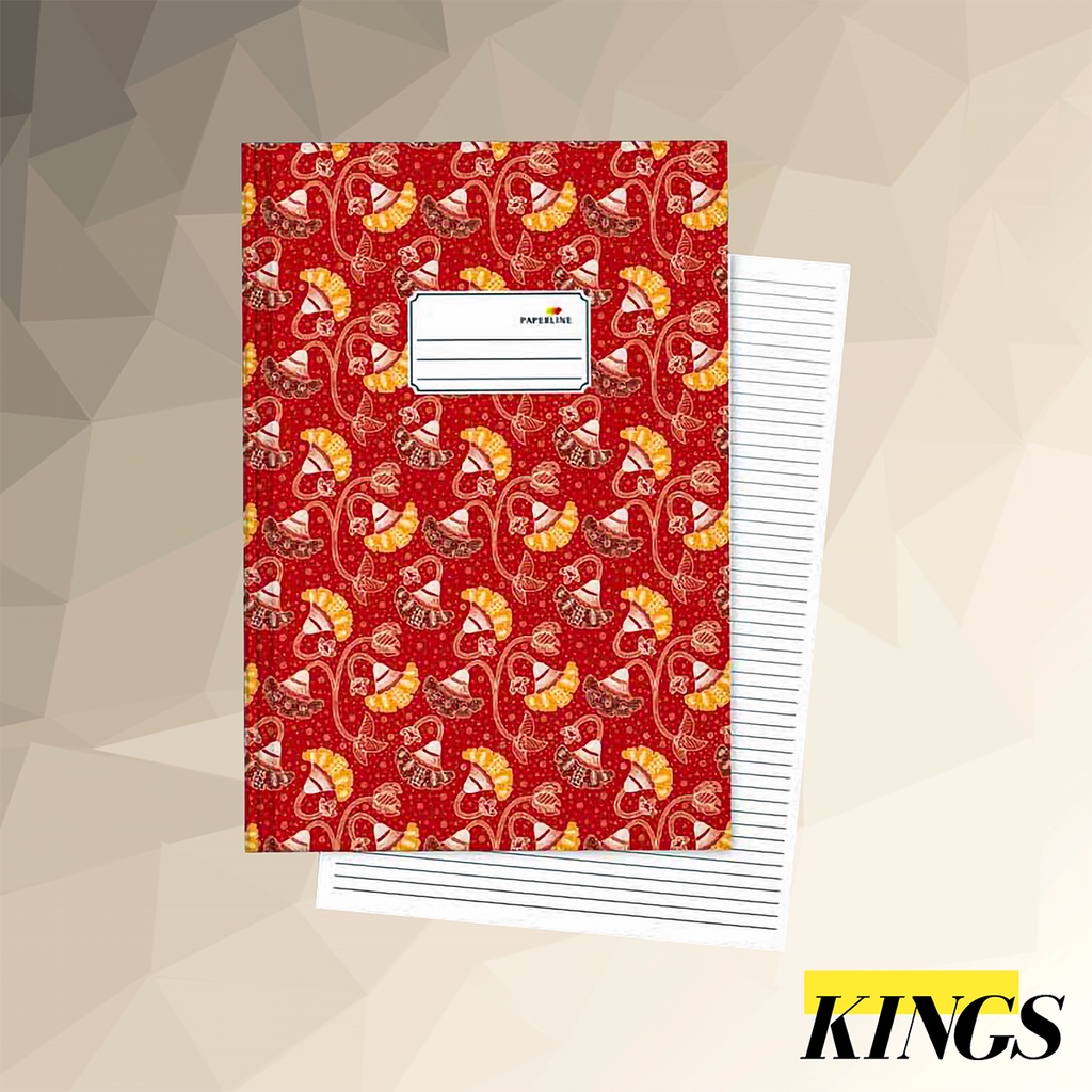 

Paperline Buku Tulis Hard Cover / Sampul Tebal Folio 100 F