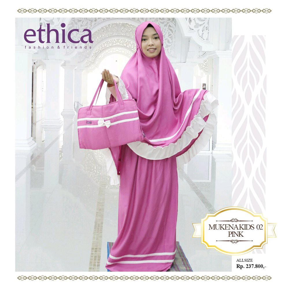 Mukena Anak Bagus Adem dan Nyaman Ethica Mukena Kids 02