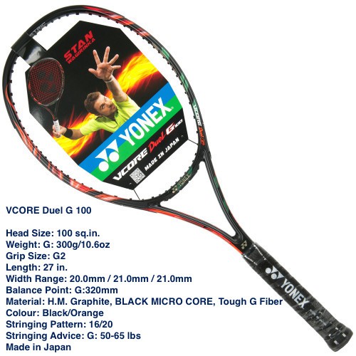yonex vcore duel g 100