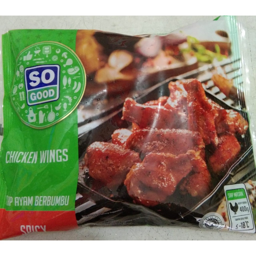 

Sogood Chicken Wings 400gr