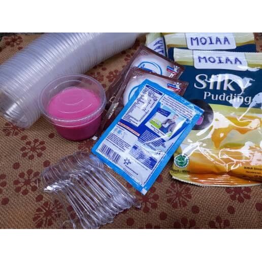 

MOIAA Premix Silky Pudding Paket Untuk 50 Cup