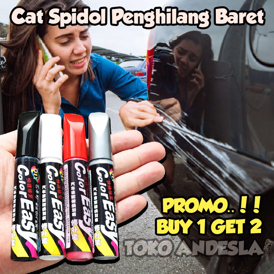 Penghilang Baret Cat Oles Spidol , Tergores, Rusak, Instan Permanen