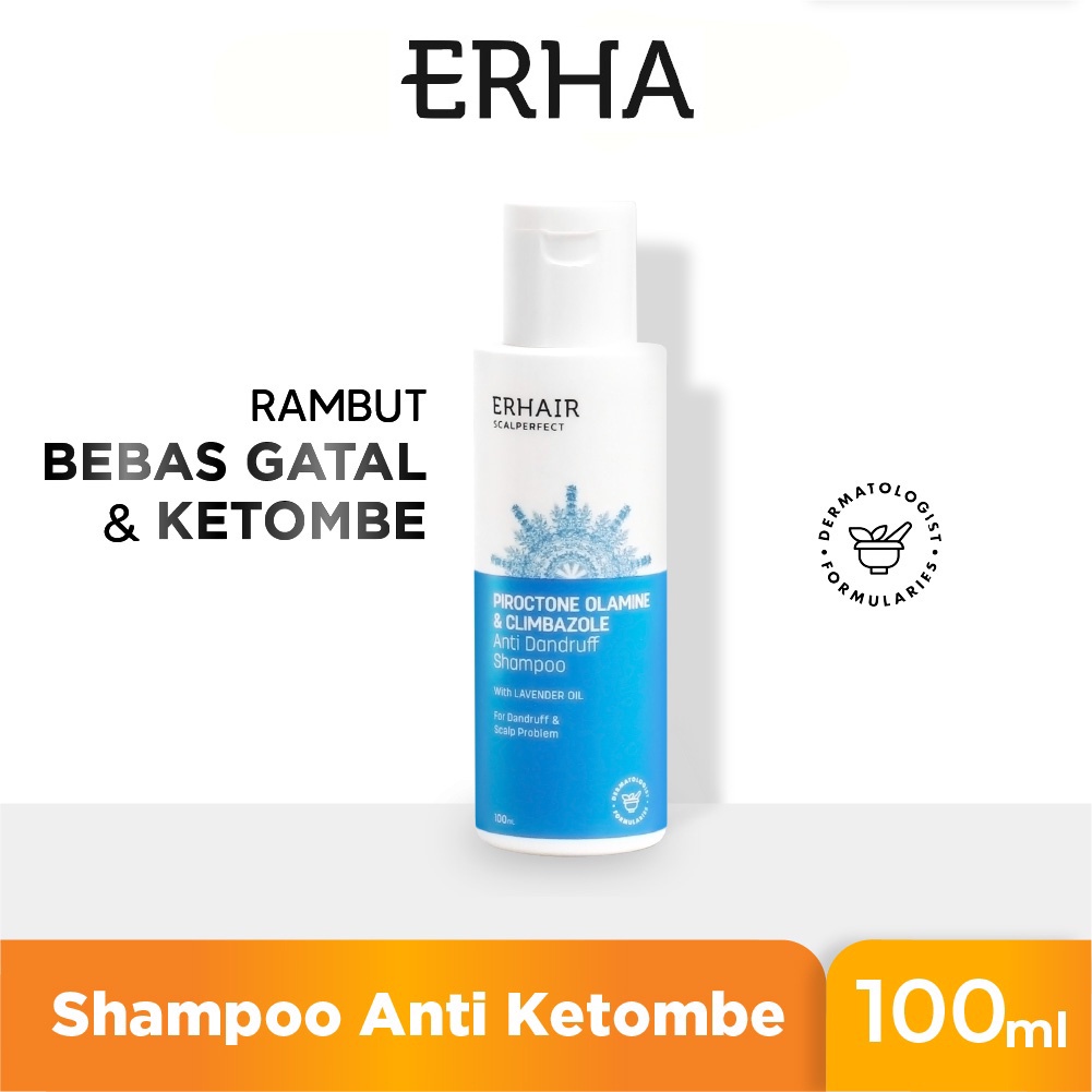 ERHAIR Scalperfect Anti Dandruff Shampoo 100ml 250ml 370ml - Sampo Anti Ketombe &amp; Seboroik