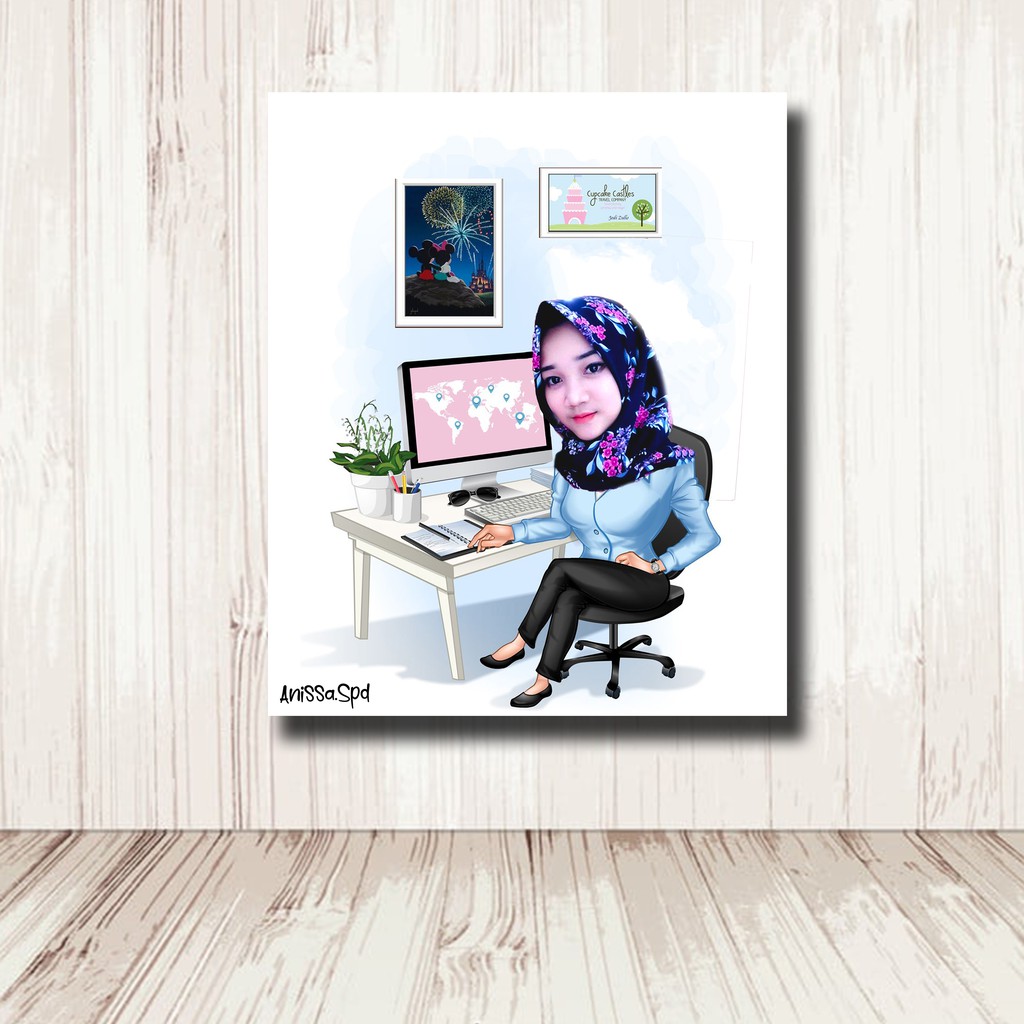 

Desain Kado Karikatur Murah (Soft File)