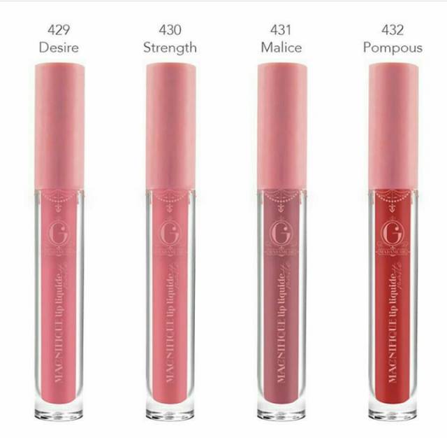 MADAME GIE Magnifique Lip Liquide Matte Nude Series (Series Terbaru)