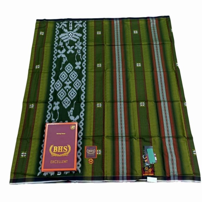 SARUNG TENUN BHS EXCELLENT GOLD SERI MOTIF SGS SARUNG PREMIUM FGFD41654E