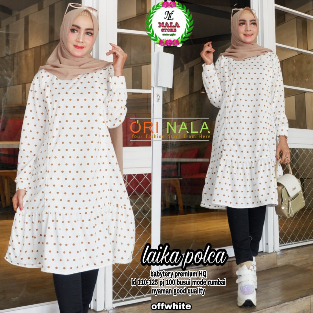LAIKA POLCA TUNIK FAB BABYTERRY PREMIUM