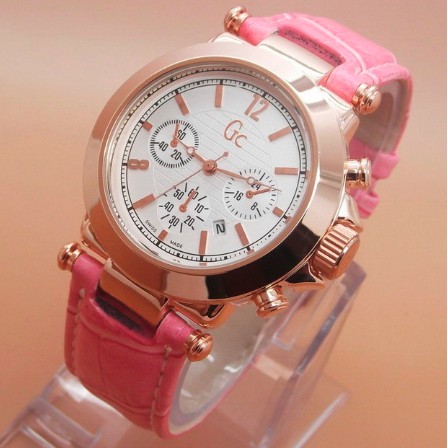 BAJ Jam Tangan Pria / Wanita GC Guess Collection Chrono Kulit Quartz Analog GC001 Import Premium GC001/ C1