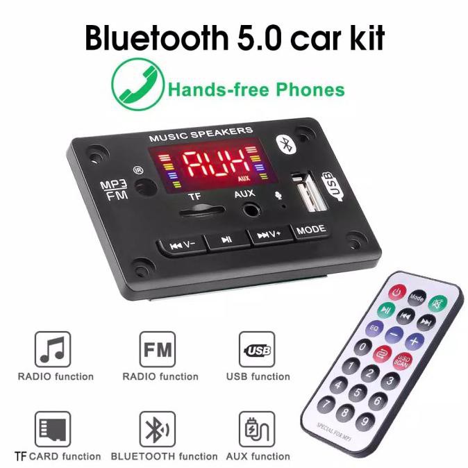 Koko1_Shopp | Modul Mp3 Player Bluetooth 5.0 Usb Fm Radio - Hans-Freephones