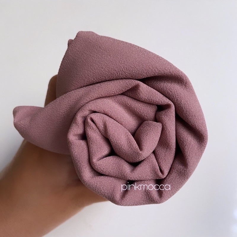 PART 2 bergo khimar baiti zahrah hijab instan khimar diamond jilbab anti tembem-Pink mocca