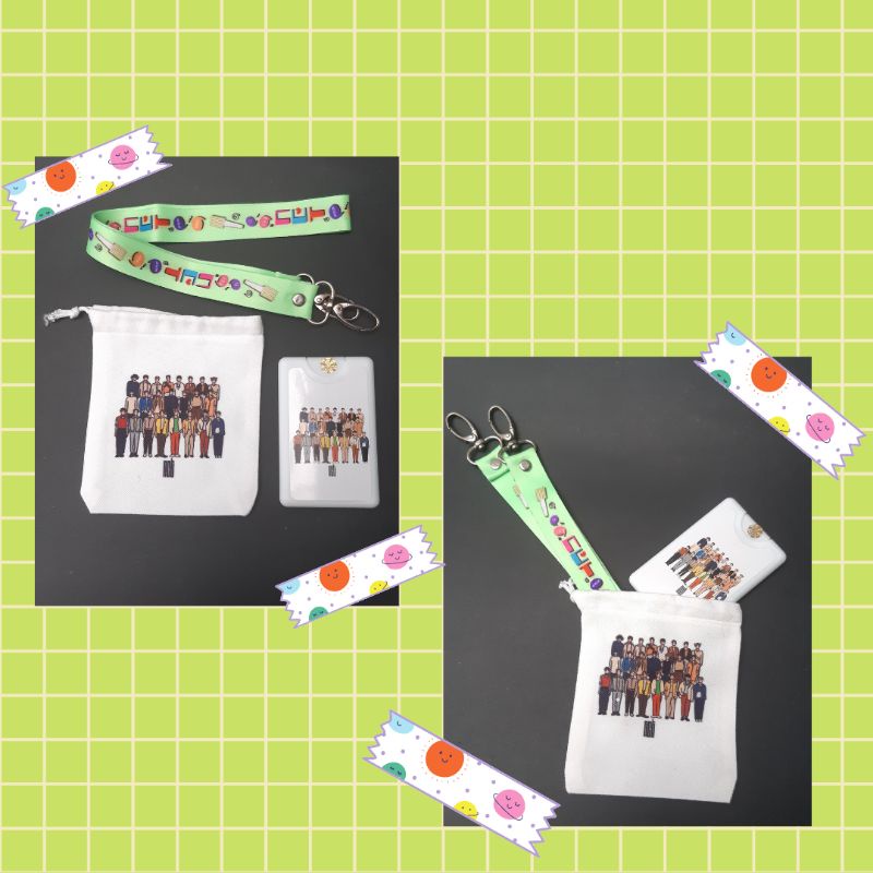 NCT CORONA KIT (STRAP, SANITIZER, POUCH)