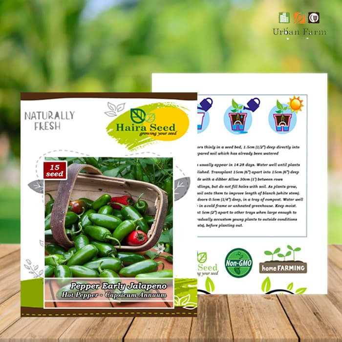 Haira Seed Bibit-Biji Cabe Jalapeno Early