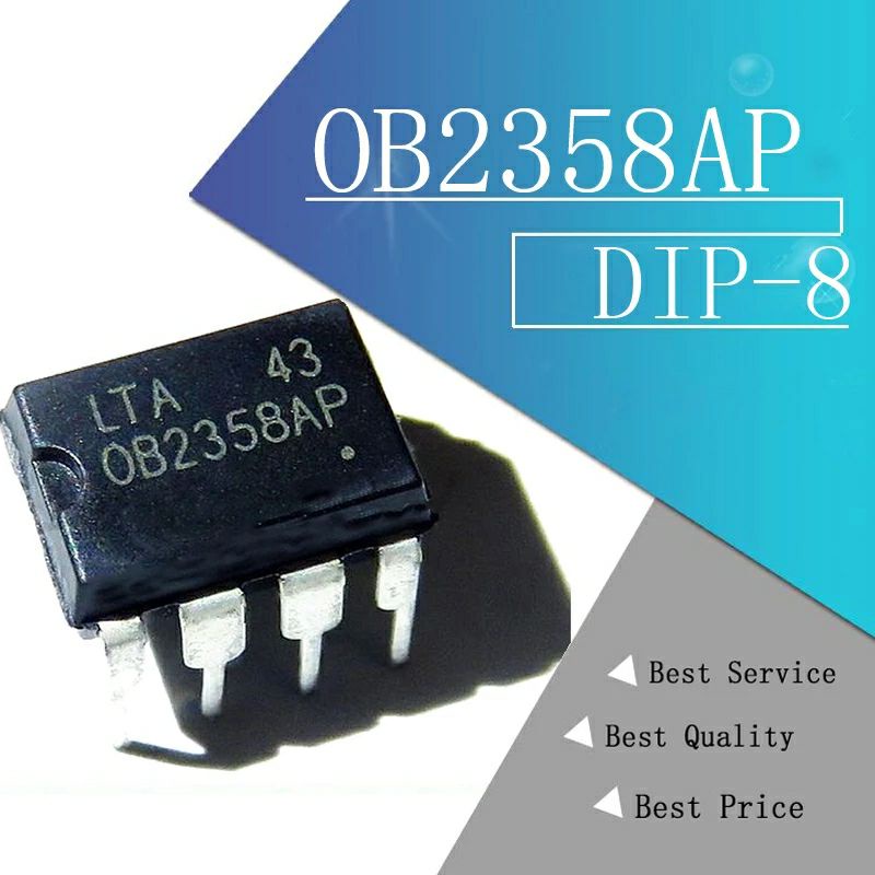 OB2358AP OB2358 DIP-8 DIP8 OB 2358 OB 2358AP DIP Mode Arus IC Pengontrol PWM