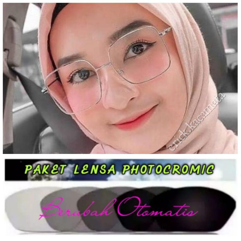 Kacamata / frame  wanita 7335 + free cairan pembersih