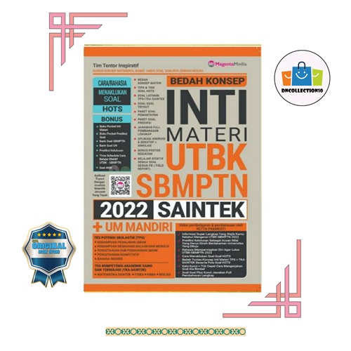 Jual BUKU UTBK SBMPTN - BEDAH KONSEP INTI MATERI UTBK SBMPTN SAINTEK ...