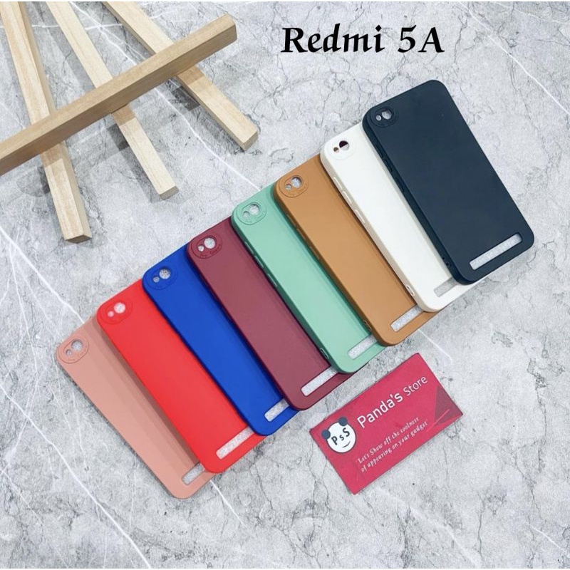 Softcase Pro Camera Redmi 5A Candy Case Full Color 3D Silikon TPU