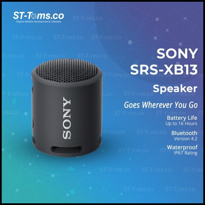 Sony Srs- Xb12 / Xb 12 Extra Bass Portable Bluetooth Speaker - Black