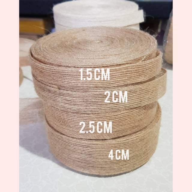 1 YARD - PITA GONI POLOS | YUTE | BURLAP HESSIAN | RUSTIC DEKOR