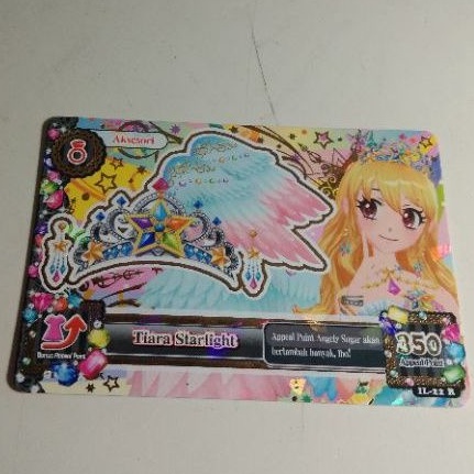 Aikatsu beta card starlight tiara ichigo ver 6