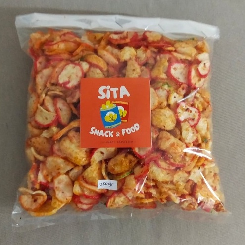 

kerupuk seblak koin