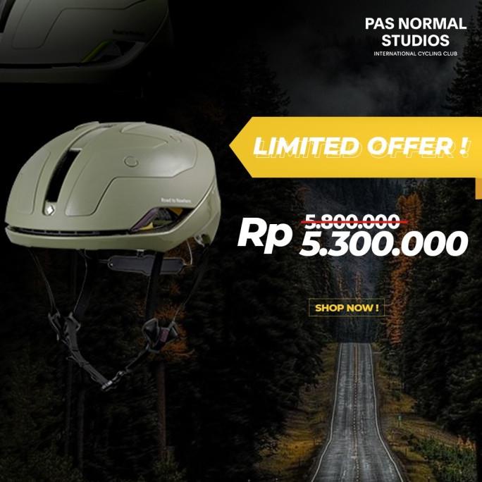 PNS FALCONER II AERO MIPS HELMET - LIGHT OLIVE