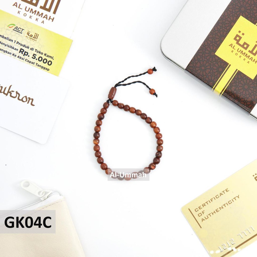 Gelang Tasbih Kokka BERSERTIFIKAT Kaukah Merica Bermahkota Gelang Tasbih Kokka BERSERTIFIKAT Kaukah Merica Bermahkota