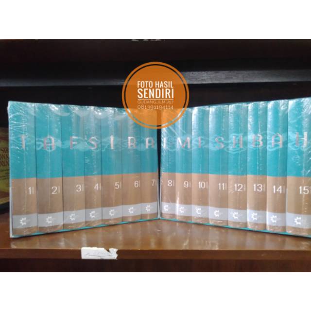 Tafsir Al Misbah  15 Jilid 100%Original