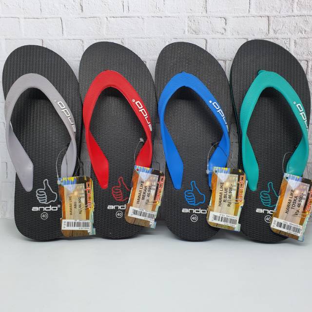 Sandal Jepit Pria ANDO HAWAII LIKE (38-42)