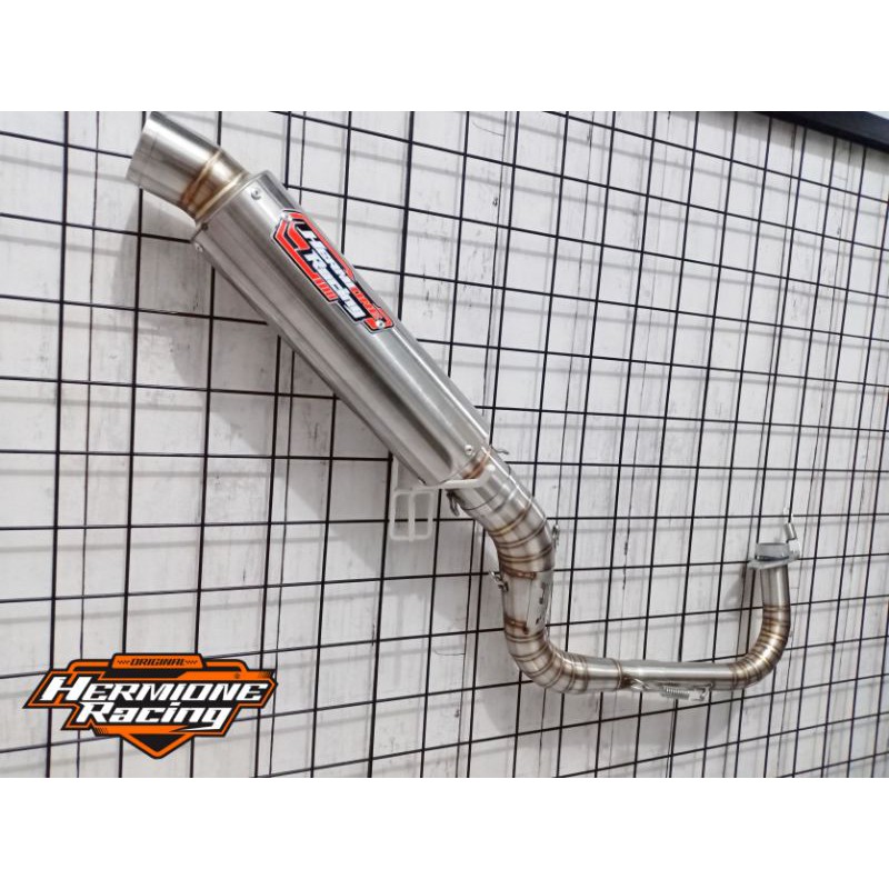 knalpot mio sporty beat vario 110 vario 125 150  bore up harian hermione racing