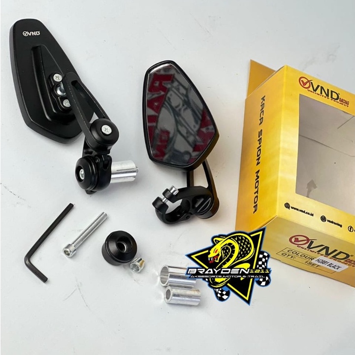 SPION BAR END OVAL AEROX BEAT SCOPY MIO NMAX PCX VIXION GSX / SPION JALU OVAL VND