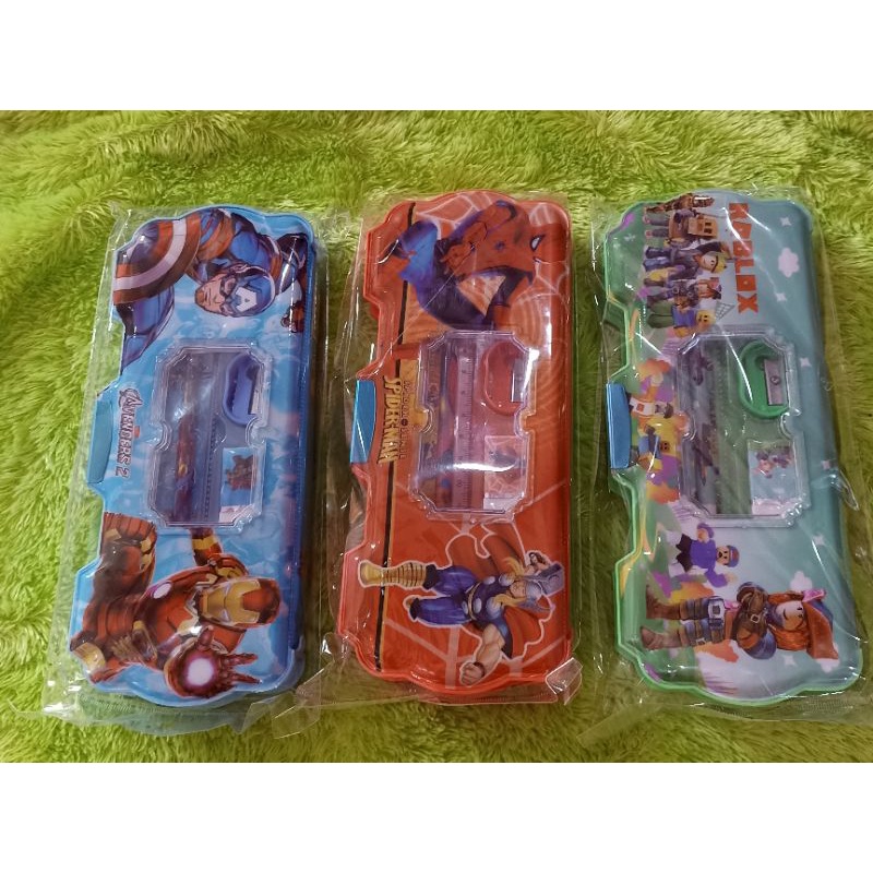 

tempat pensil mahnet isi besar