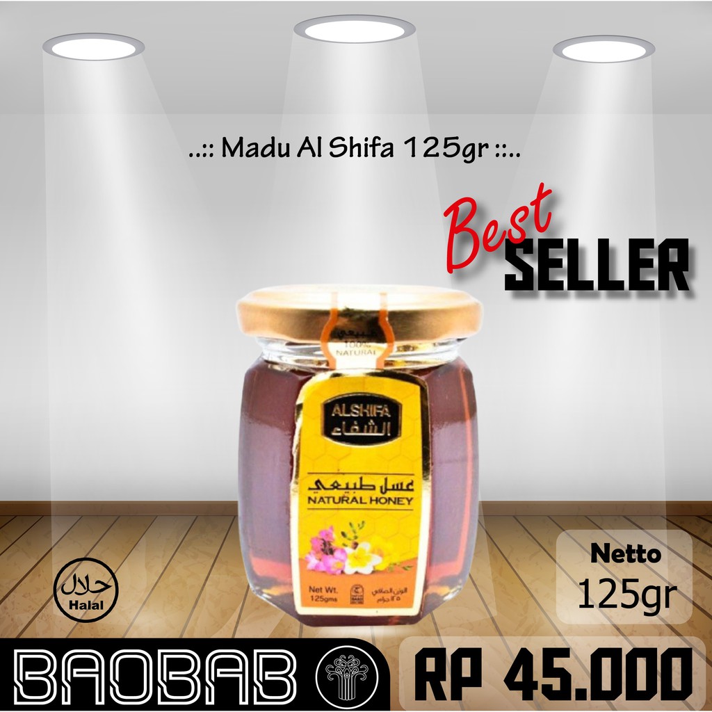 

Madu Asli Al Shifa - 125gr | Madu Arab |Menambah Stamina Setelah Sakit