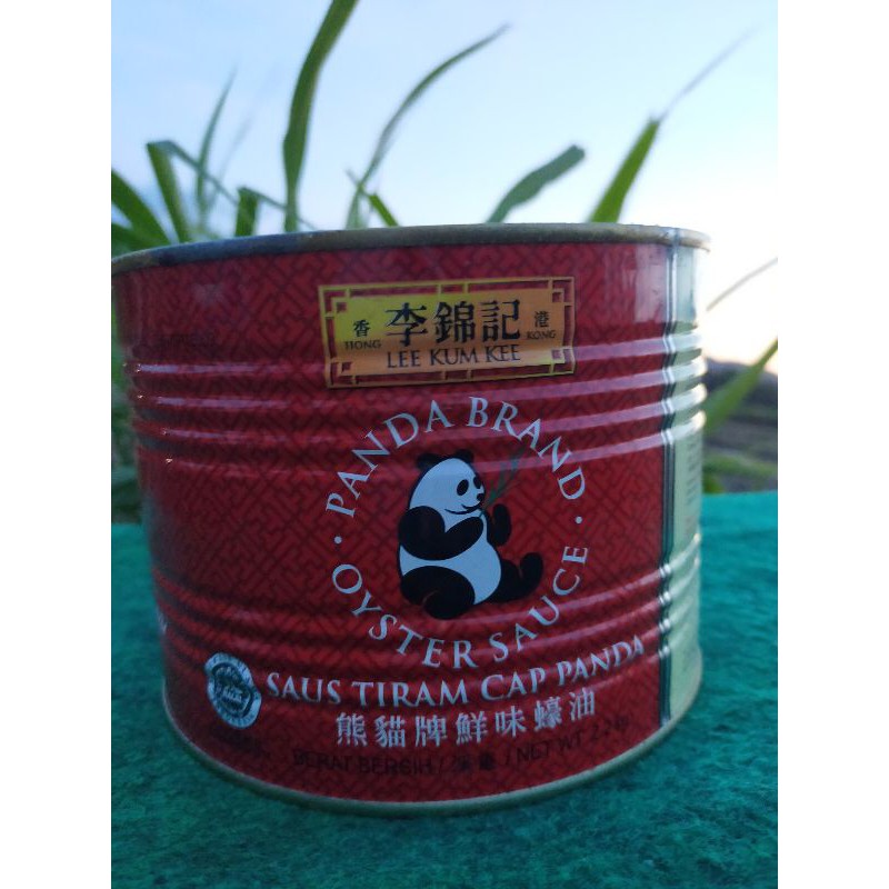 Saus Tiram Cap Panda Lee Kum Kee LKK Oyster Sauce 2,2 Kg exp 2024