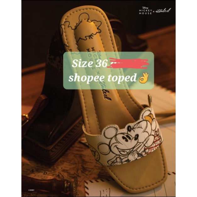 ❌❌Link Pelunasan❌❌ Ittaherl Dear Love Mickey Minnie Size 36 One Strap