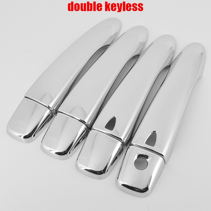 Xuming untuk Mobil Nissan Xtrail 2014 2021 Chrome Silver Door Handle Penutup Mangkuk X Trail Handle Pintu Kecantikan Trim