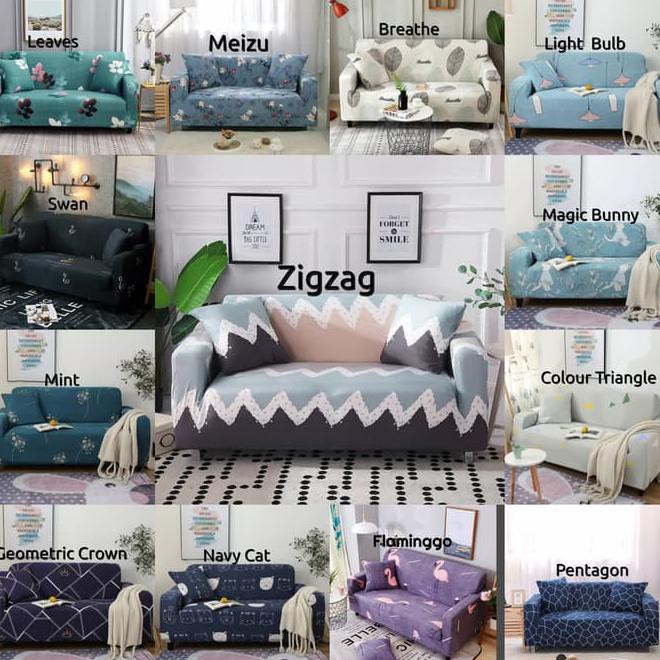 Cover Sofa 3 Seater Import Sarung Sofa Stretch Kain Sofa 3 Seater