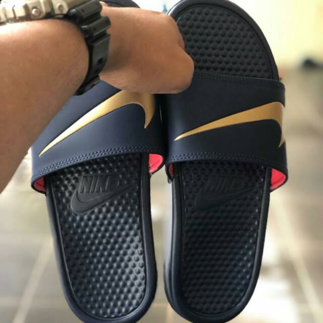 Sendal Sandal  Nike  39 45 ORIGINAL  Benassi Swoosh Teplek 